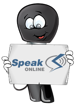 SpeakOnline - Mascot - Speak and Voice Over